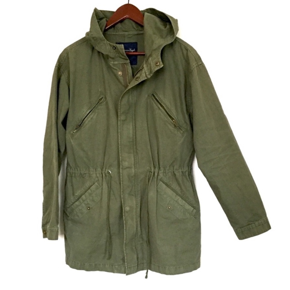 •American Eagle• Aemy Green Utility Jacket